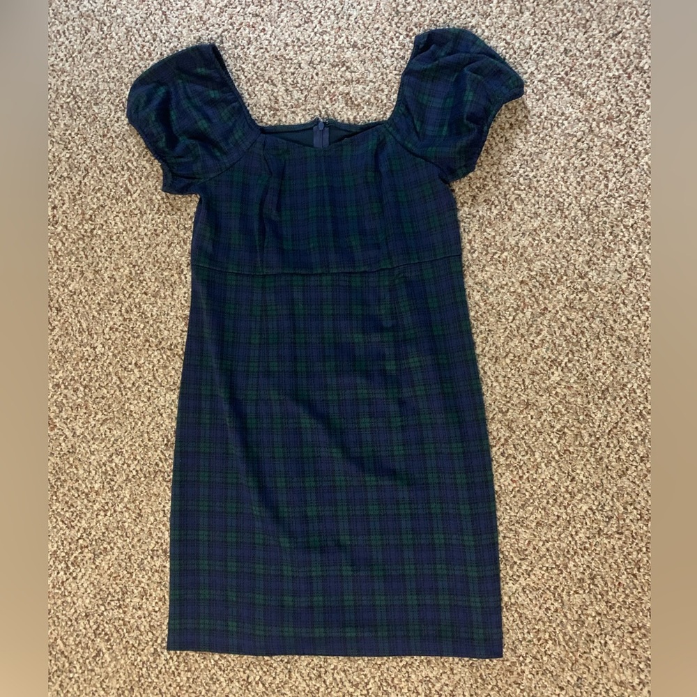 Plaid Mini Dress